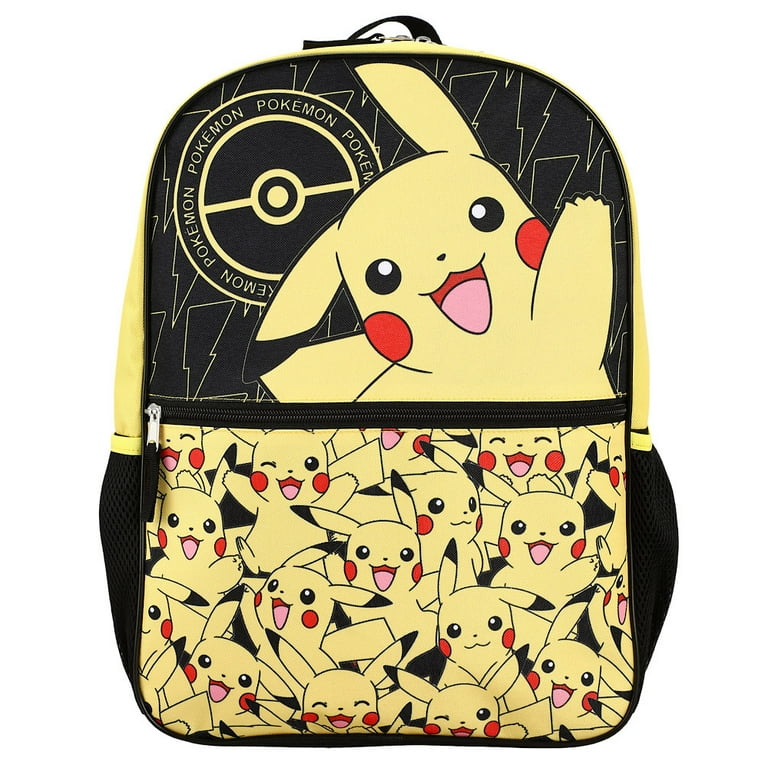Pokemon Pikachu Kids 16'' Hooded Backpack - Walmart.com