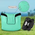 thumbnail image 6 of Haosy Spearmint Golf Mallet Putter Cover Strong Magnetic Leather Golf Club Headcover Closure, 6 of 7
