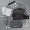 thumbnail image 3 of Bentgo Boîte à Lunch Moderne à 4 Compartiments pour Adultes et Adolescents, Résistante aux Fuites, Idéale pour une Alimentation Équilibrée en Déplacement - Sans BPA, Finition Mate et Erg, 3 of 9