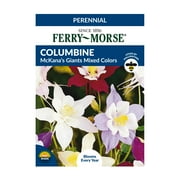 Ferry-Morse 13.5MG Columbine Mckana's Giants Mixed Colors Perennial Flower Seeds (1 Pack)- Seed Gardening, Full Sunlight
