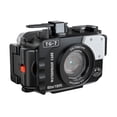 thumbnail image 1 of TG7 Camera Waterproof Case Housing Case for Action Camera Underwater 60m/195ft Diving Protective Case with 52mm Threaded Interface & 67mm Lens Adapter Compatible with Olympus TG-7 Camera, 1 of 6