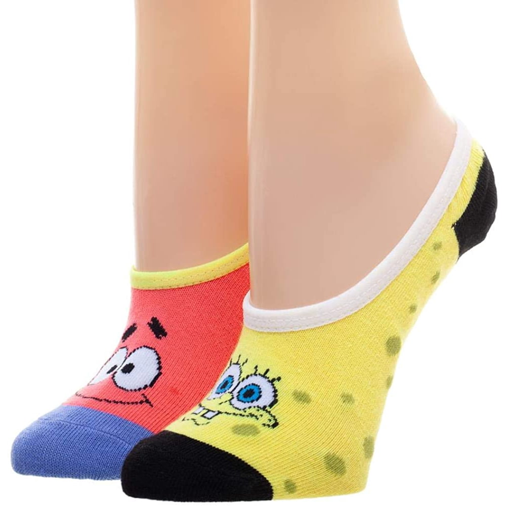Bioworld Spongebob and Patrick Socks Spongebob Accessories Patrick