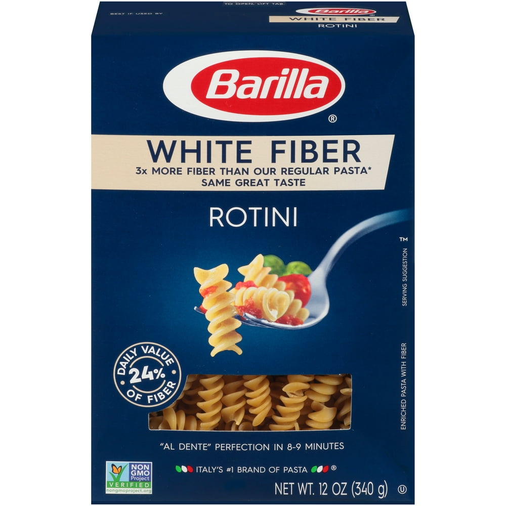 Barilla® White Fiber Pasta Rotini 12 oz