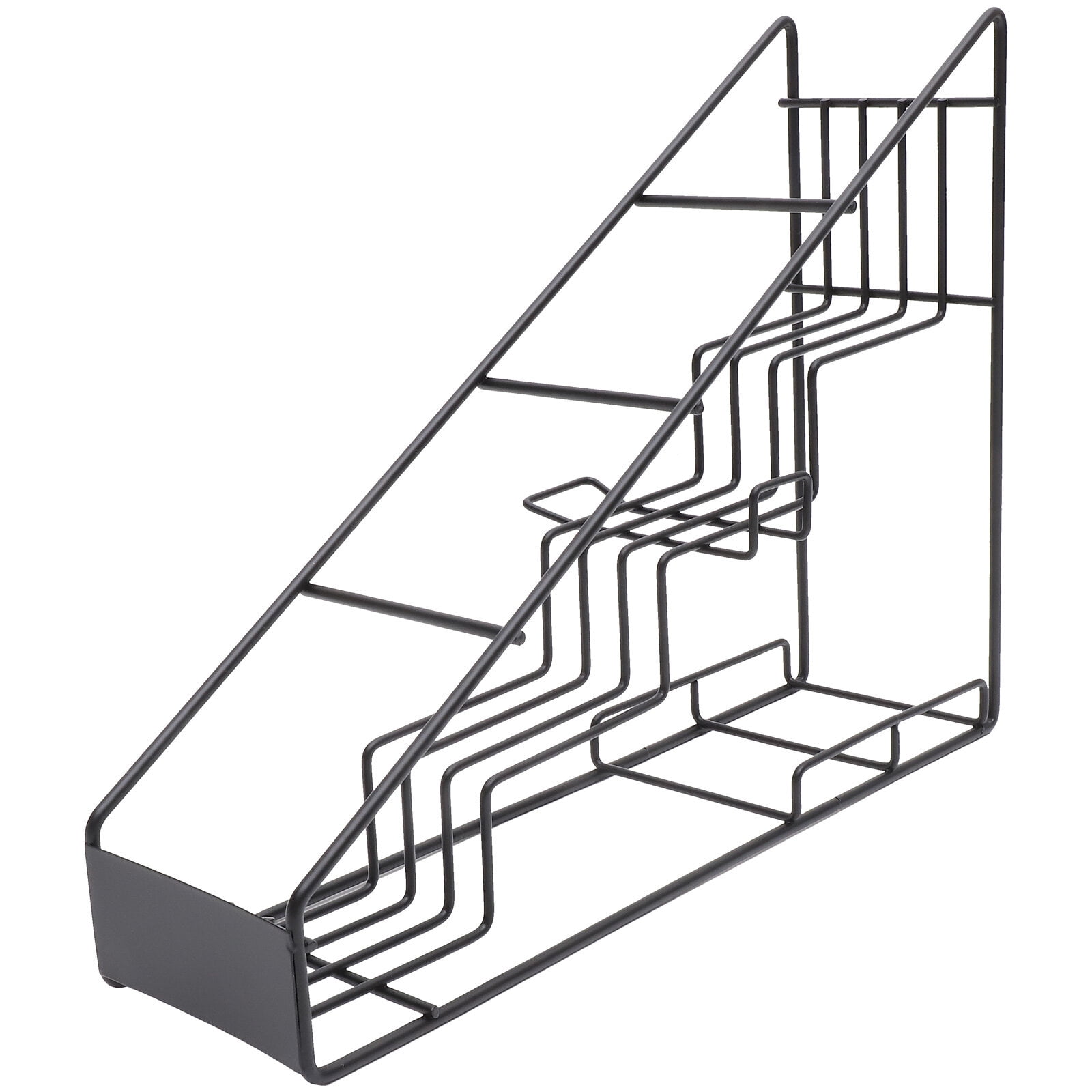 Stainless Steel Sugar Syrup Shelf Desktop Syrup Display Kitchen Stepped