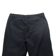 Croft & Barrow Women's Mid-Rise Classic Stretch Chino Capri Pants Black Size 6P