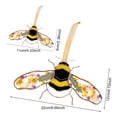 thumbnail image 6 of OIUR Stained Glass Pendant Sun Catcher Bee Hanging Ornament Easy to Hang Handmade Stained Glass Window Hanging Suncatcher Decoration, 6 of 7