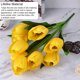 thumbnail image 3 of Ramo de flores artificiales Advancent 9 cabezas tulipanes de seda mano nupcial, 3 of 6