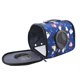 thumbnail image 5 of Correa de hombro de viaje transpirable portátil para mascotas, perros, gatos, bolsa de transporte, jaula (gato azul), 5 of 8