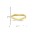 thumbnail image 2 of Solid 10k Yellow Gold 3mm Milgrain Comfort Fit Men's Wedding Band Ring Size 10, 2 of 3