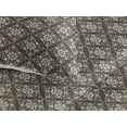 thumbnail image 3 of Ambesonne Floral Quilted Bedspread Set 3 Pcs, Oriental Damask Pattern Art, Queen, Umber Ivory, 3 of 4