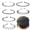 Black-A-New 6pcs, variant on Metal Headband for Men, Unisex Black Wavy Spring Hair Band, Zig Zag Head Band, Fashion Elastic Hair Accessories, Multipack Options Available (8 Pack)