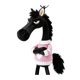 thumbnail image 1 of Llavero de caballo de peluche, suave y lindo colgante de caballo de dibujos animados en suéter, amuleto de mascota del año del caballo con llavero para mochila, bolso, decoración de llaves de coche, 1 of 8