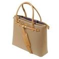 thumbnail image 2 of 15” Thoroughbred Laptop Tote Handbag | Shopping Bag | Women's Shoulder Purse (Tan), 2 of 6