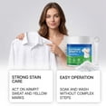 thumbnail image 6 of Sweat Stain Remove, Armpit and Collar Stain Remover Powder Odor Control Fabric Cleaner for Yellow Sweat Stains and Makeup Residue, 6 of 10