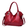 thumbnail image 3 of Bolso de hombro, bolso de compras, bolso de mano para mujer para el Día de la Madre Rojo, 3 of 9