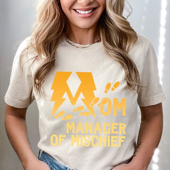 Mom Manager Of Mischief Shirt, Fantastic Mother's Day Gift, Funny Mama Outfit, Wizard Mom Shirt, Cool Mama T-Shirt, Mom Birthday Shirt