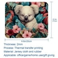 thumbnail image 5 of Koala Mouse Pad, Cloth with Rubberized Base, 5 of 7