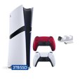 thumbnail image 1 of PlayStation 5 Pro 3 To SSD Console Numérique avec Deux Manettes, DualSense Blanc et Rouge Volcanique et Chargeur Double Manette Mytrix - Console Phare PS5 Pro, 1 of 9
