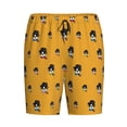 thumbnail image 3 of Picia Cute Dog Pajama Shorts for Men, Men's Pajama Bottoms, Sleepwear,Short Pajama Pants-Small, 3 of 9