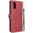 thumbnail image 3 of Compatible with Samsung Galaxy A71 5G Wallet Case, Galaxy A71 5G Leather Flip Folio Case with Card Holders Kickstand Magnetic Feature Shockproof Case for Samsung Galaxy A71 5G Matte Red, 3 of 15