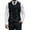 01 Black, variant on Men's Stylish Double-Breasted Dress Vest Formal Waistcoat Tuxedo Business Prom Suits Vest