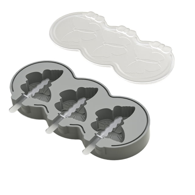 Bandeja de silicona for cubitos de hielo de gran capacidad, molde flexible for hacer hielo for una fácil liberación