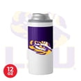 thumbnail image 4 of Logo Brands Ncaa Lsu Tigers Coolie De Lata Delgada De 12 Oz - Diseño De Bloques De Colores, 4 of 5