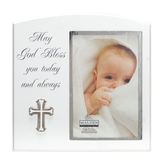 Malden 4x6 May God Bless/Cross Frame