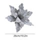 thumbnail image 3 of Adornos navideños, adornos navideños, regalos navideños, polvo de franela de alta calidad, simulación de flores navideñas, decoración para árbol de Navidad, colgante, flores artificiales, 3 of 6