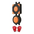 thumbnail image 1 of Saco de boxeo de pared con almohadilla de boxeo ajustable en altura para competición Con guantes de adulto, 1 of 9