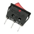 thumbnail image 4 of KCD7 T125/55 16(4)A/250VAC 3 Terminal Red Light ON-OFF I/O Rocker Switch 2Pcs, 4 of 7
