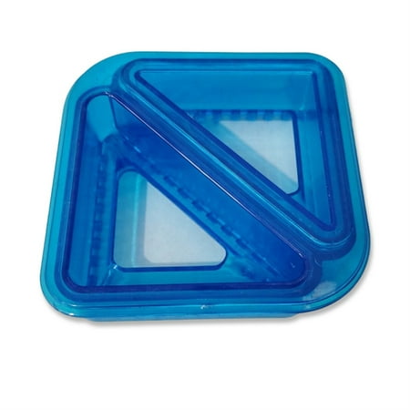 

2PCS Sandwich Sealer DIY Seal Mold PP Plastic Reusable Kitchen Bakeware Home Bakery Baking Tool Triangular Shape