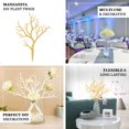 thumbnail image 3 of Efavormart 10 Pack | 14" Metallic Gold Artificial Tree Branch DIY Vase Fillers, Plastic Dry Manzanita Plant Twigs, 3 of 9