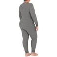thumbnail image 3 of Fruit of the Loom Women's and Women's Plus Long Underwear Thermal Waffle Top and Bottom Set, 3 of 3