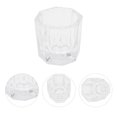thumbnail image 4 of EeaseCA 3Pcs Creative Nail Liquid Storage Cup Stylish Manicure Delicate Shape Glass Cup, 4 of 8