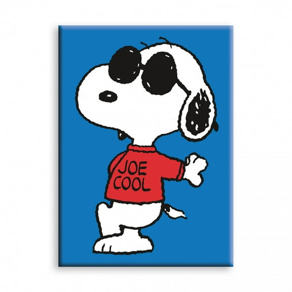 Peanuts Joe Cool Leaning Magnet
