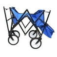 thumbnail image 6 of Garden Shopping Beach Cart folding wagon (Blue), 6 of 10