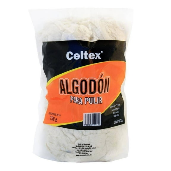 Algodón Celtex para Pulir 250 g