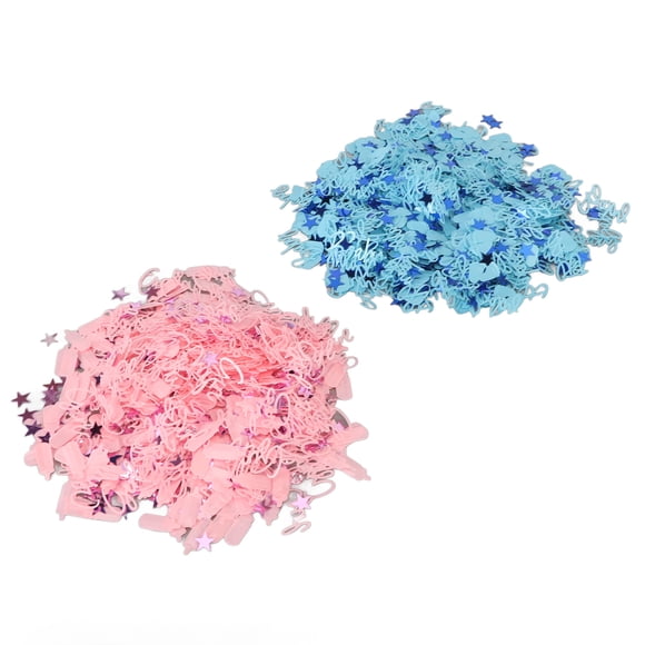 Confettis Révélation de Genre, Confettis de Table Révélation de Genre Bleus 160 g pour Décoration