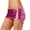 Hot Pink, variant on Womens Metallic Mini Skirt Shiny Bodycon Ruched Micro Short Skirt Wet Look Dance Clubwear Night Costume