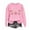 Pink, variant on qucoqpe Crewneck Sweatshirt for Women Fall Fashion Womens Christmas Wine Glass Rhinestone Pullover Tops Casual Bling Sparkly Long Sleeve Shirts