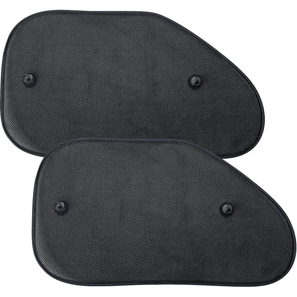 66*38cm Car Side Window Suction Cup Blackout Curtain Auto Supplies Sun Shade Sunscreen Heat Insulation Screen Mesh Oblique Block