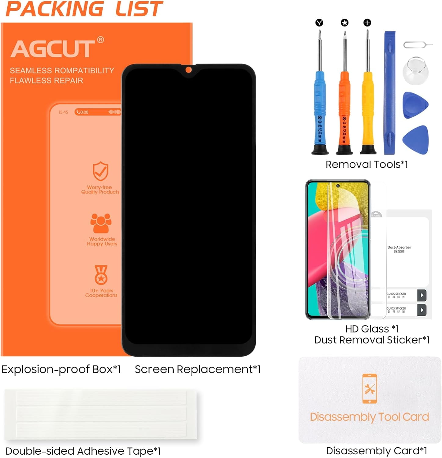 Display Di Ricambio Per Honor X6a - Schermo LCD Con Touch, Kit Riparazione Completo | Compatibile Con Modelli WDY-LX1/LX2 - Foto 9