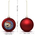 thumbnail image 2 of The Loud House Christmas Balls Ornaments Decoration Xmas Tree Hanging Ornament Pendant for Home Indoor Holiday Party Decor 1PCS, 2 of 8