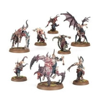 Games Workshop Warhammer 40k Accursed Cultists Action Figure Set, 8 Customizable Figurines