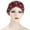 Grey, variant on Women's Hat Two-Color Braided Beaded Turban Baseball Cap – Casual Muslim Style Headwear