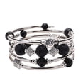 thumbnail image 1 of asddcavvf Hand Multilayer Bracelet Volcanic Stone Turquoise Tiger Eye Spiral Memory Bracelet, 1 of 6