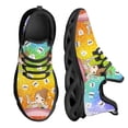 thumbnail image 1 of Zapatos planos informales blancos con diseño de diente de dentista para mujer, bonitos zapatos dentales con dibujos animados, zapatillas ligeras y transpirables para niñas, 1 of 6