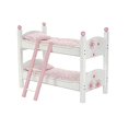thumbnail image 1 of Emily Rose 18 Inch Doll Bunk Bed | Two Single Stackable 18 Inch Doll Beds | 18" Doll Bunkbed, Includes 2 Sets of Doll Bedding & Ladder | Furniture fit, 1 of 2