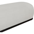 thumbnail image 5 of Meridian Furniture Calum Grey Chenille Fabric Bench, 5 of 8